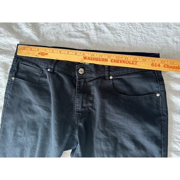 🌵4/$25 Castro Moses Skinny Men's Size 34 Jeans Black Denim Stretch - Picture 5 of 11